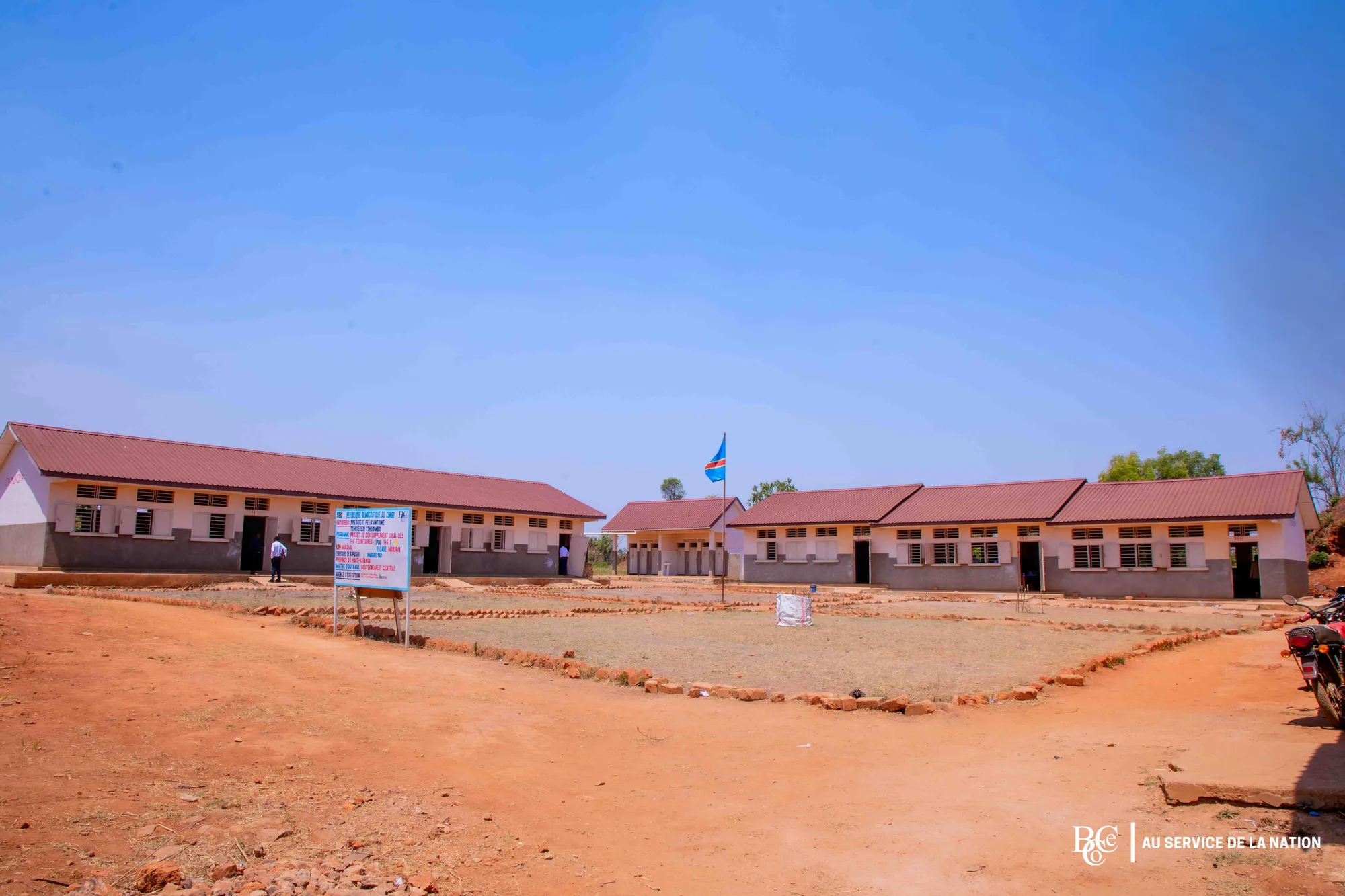 Vue d’ensemble de l’Institut Technique Agricole (I.T.A) de Mukoma.