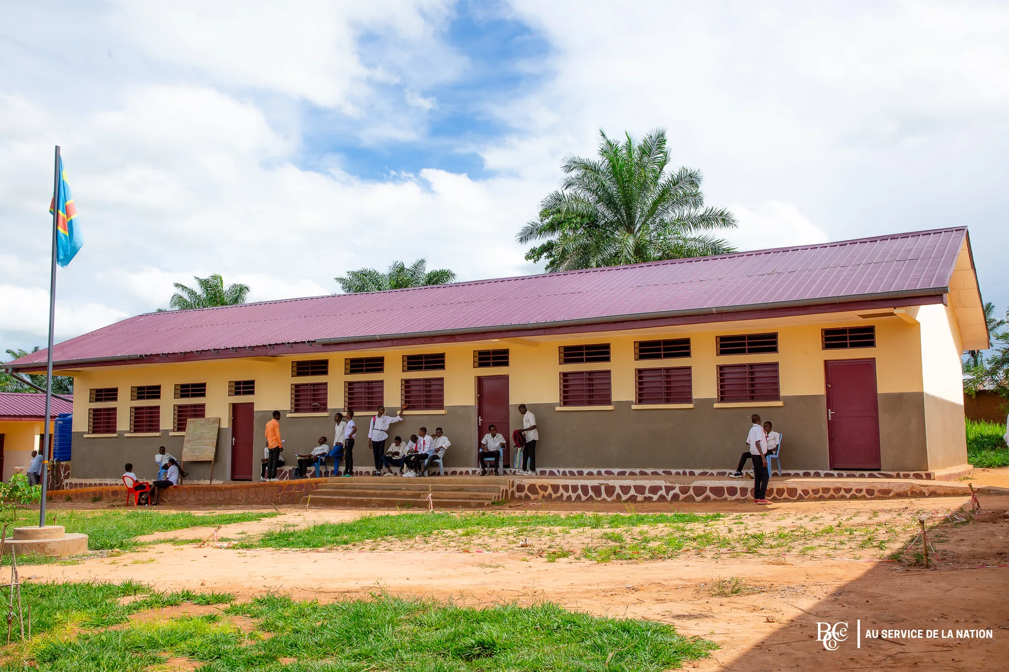 Vue de l'école