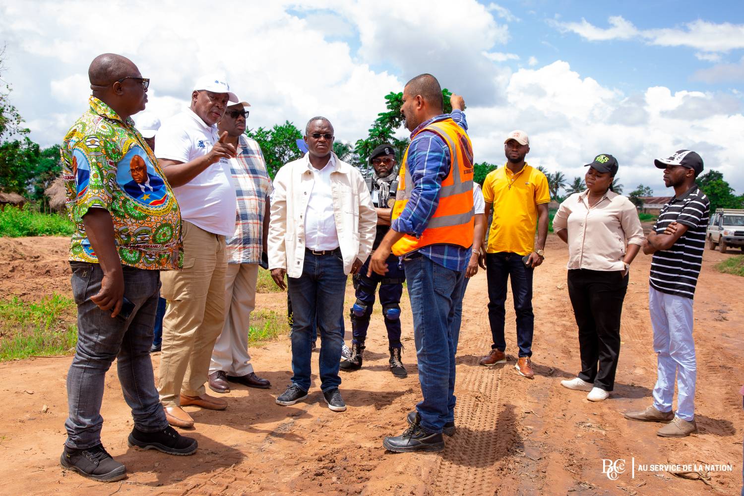 Modernisation et Réhabilitation de la route Kalamba Mbuji : Les travaux vont bon train malgré les pluies diluviennes !