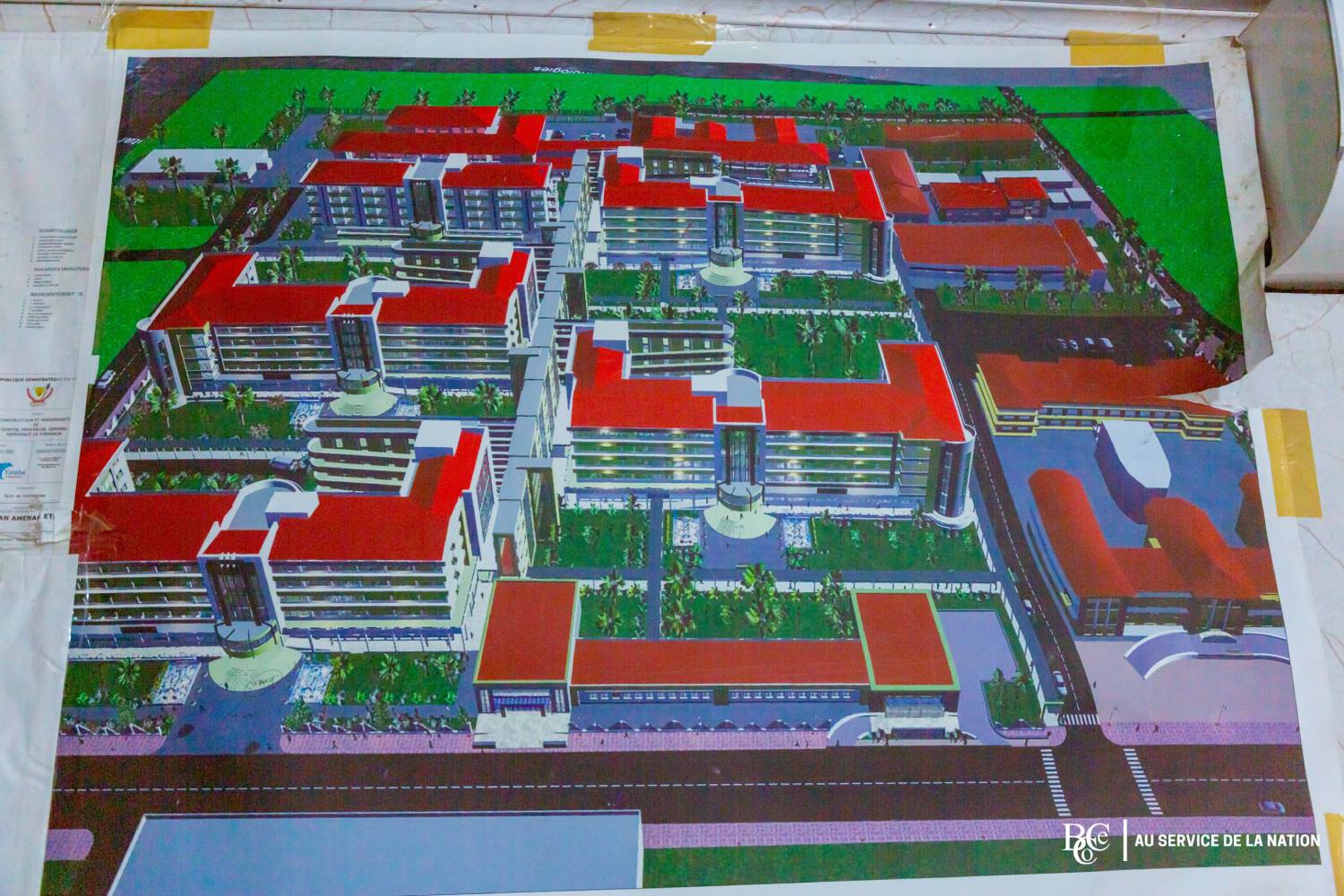 Couverture Santé Universelle _ Samuel Roger Kamba suit de près les travaux la troisième phase du centre hospitalier universitaire renaissance 9
